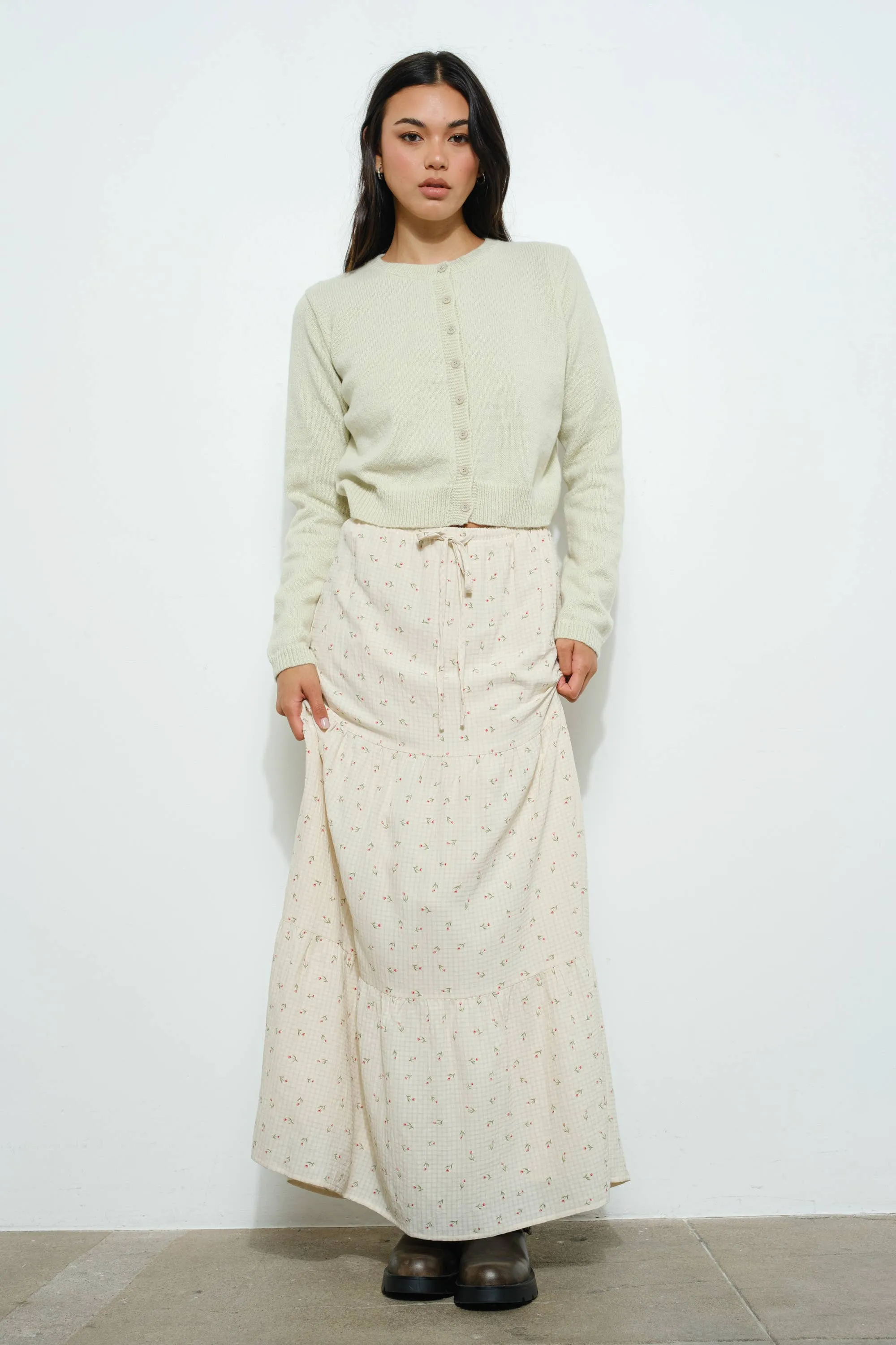 Flower Garden Maxi Skirt
