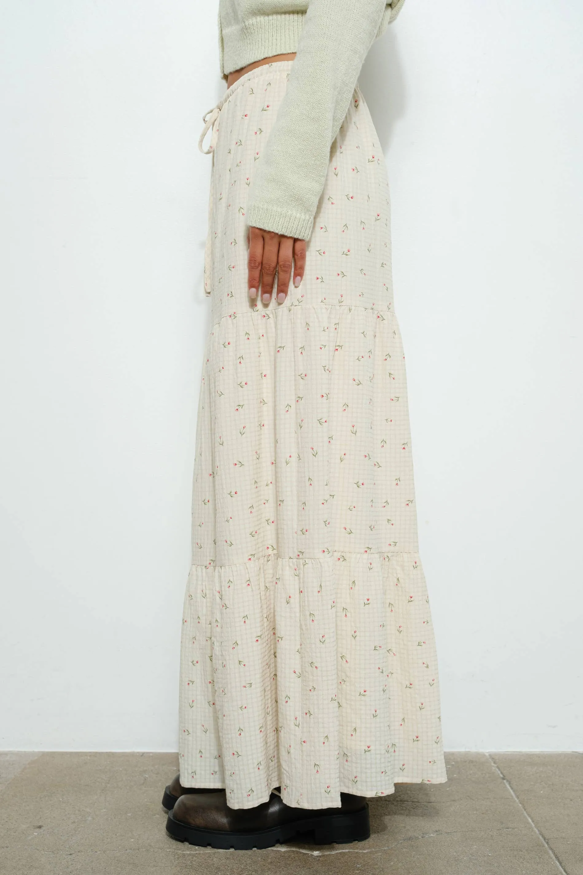 Flower Garden Maxi Skirt