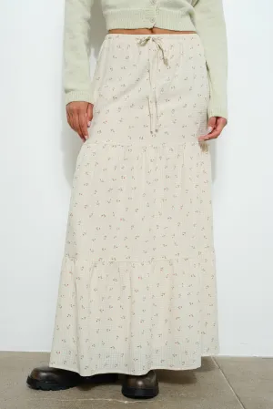 Flower Garden Maxi Skirt