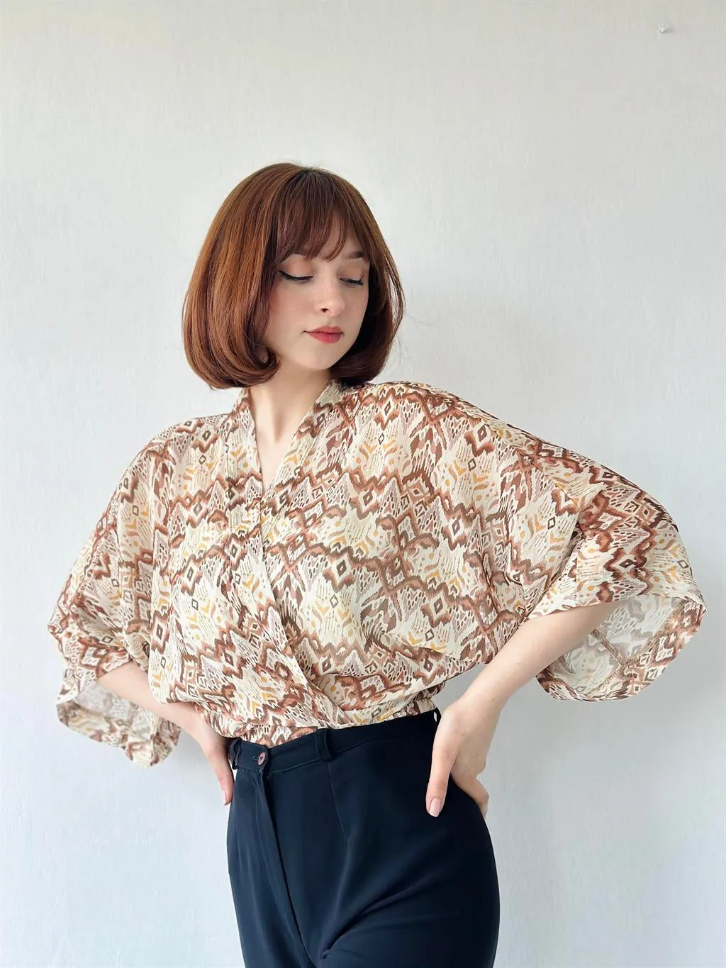 Flowy Chiffon Kimono