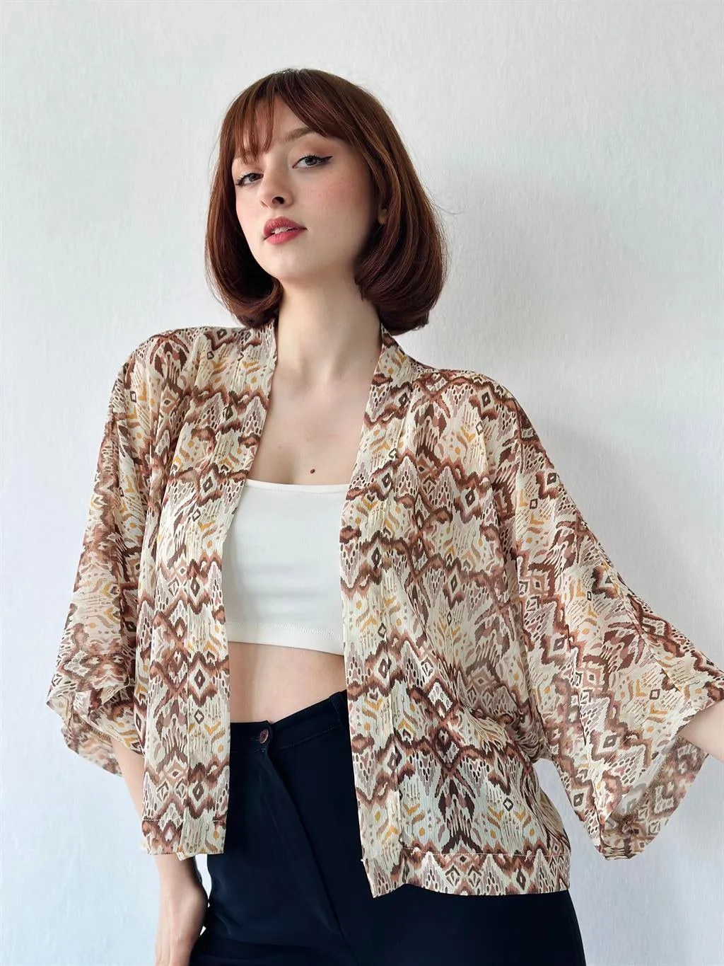 Flowy Chiffon Kimono