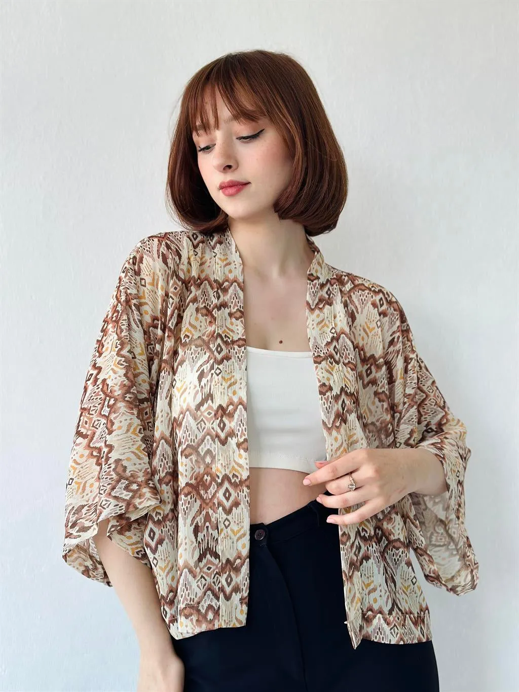 Flowy Chiffon Kimono