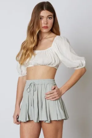 Flowy Ruffle Insert Shorts