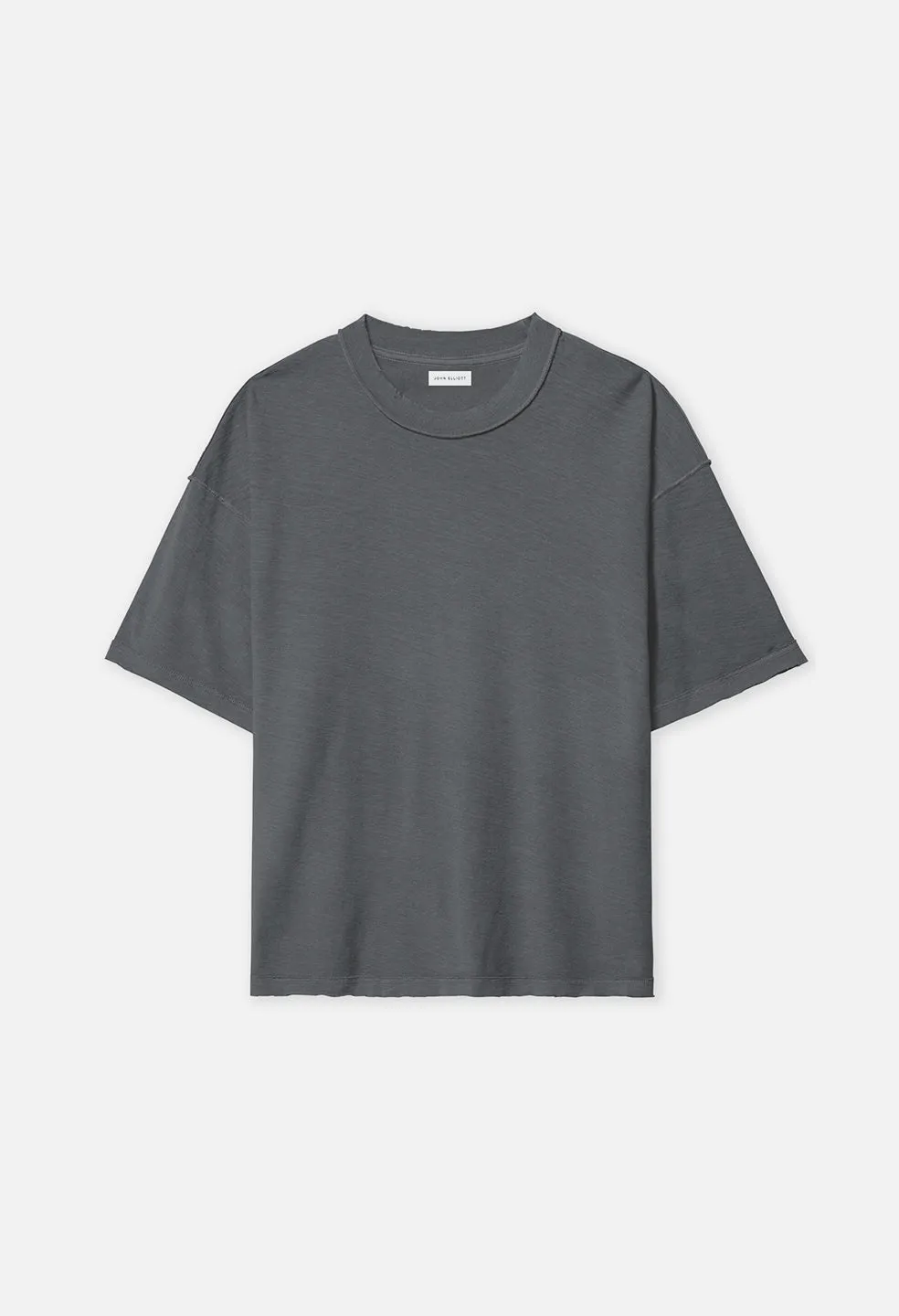 Folsom Reversed Cropped Tee / Vintage Black