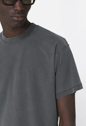 Folsom Reversed Cropped Tee / Vintage Black