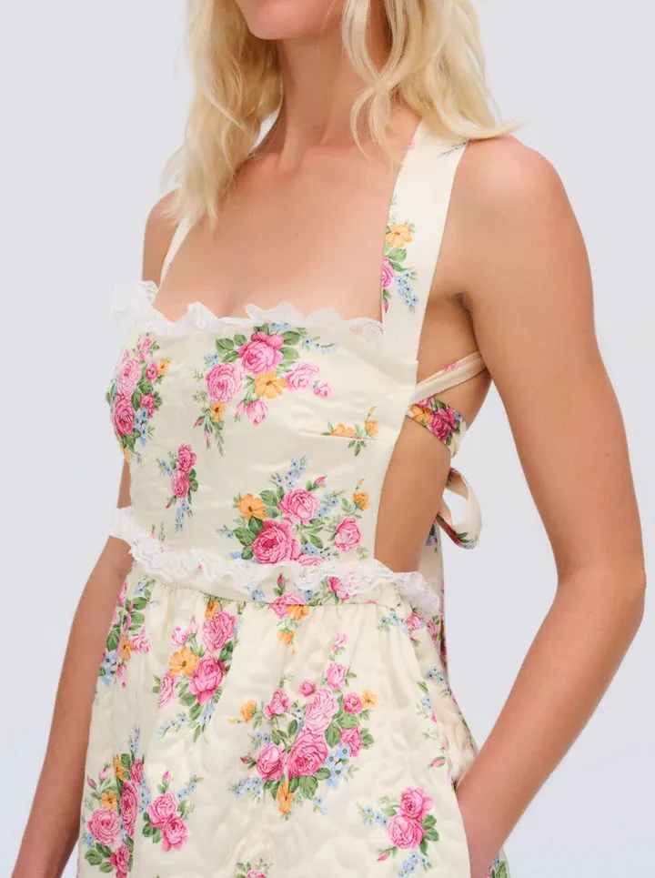 For Love & Lemons Amandine Midi Dress