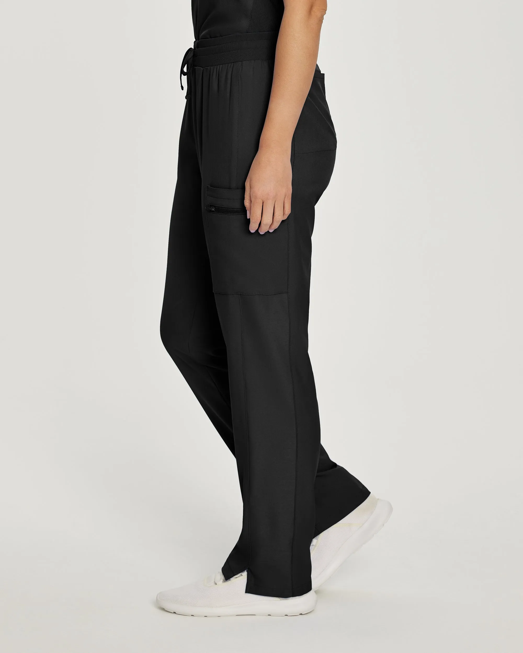 Forward LB400 Women's Cargo Scrub Pants Black