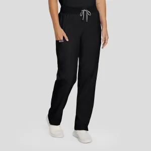 Forward LB400 Women's Cargo Scrub Pants Black