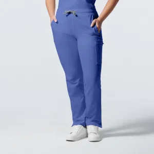 Forward LB400 Women's Cargo Scrub Pants Ceil Blue