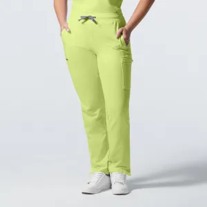 Forward LB400 Women's Cargo Scrub Pants Citron