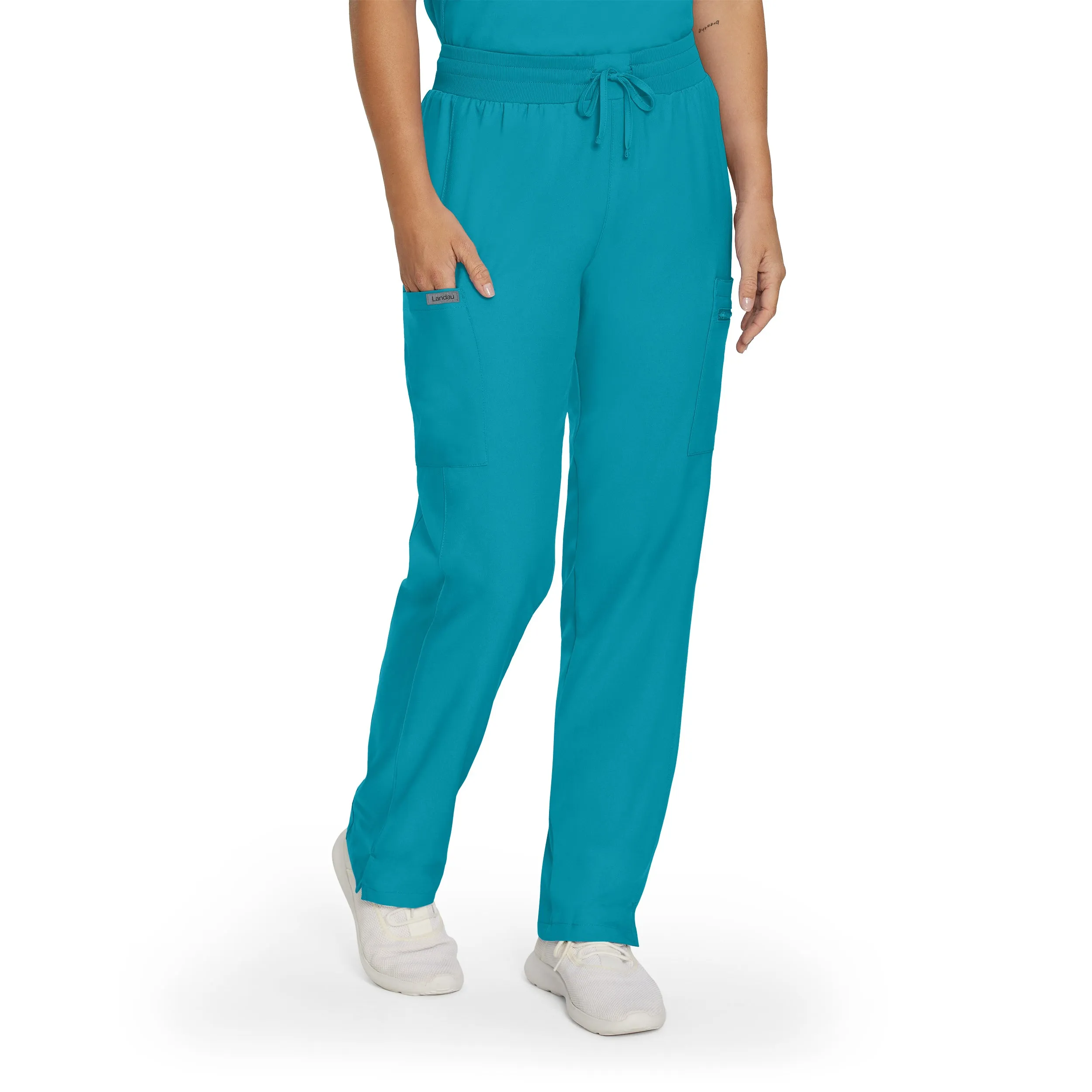 Forward LB400 Women's Cargo Scrub Pants Teal