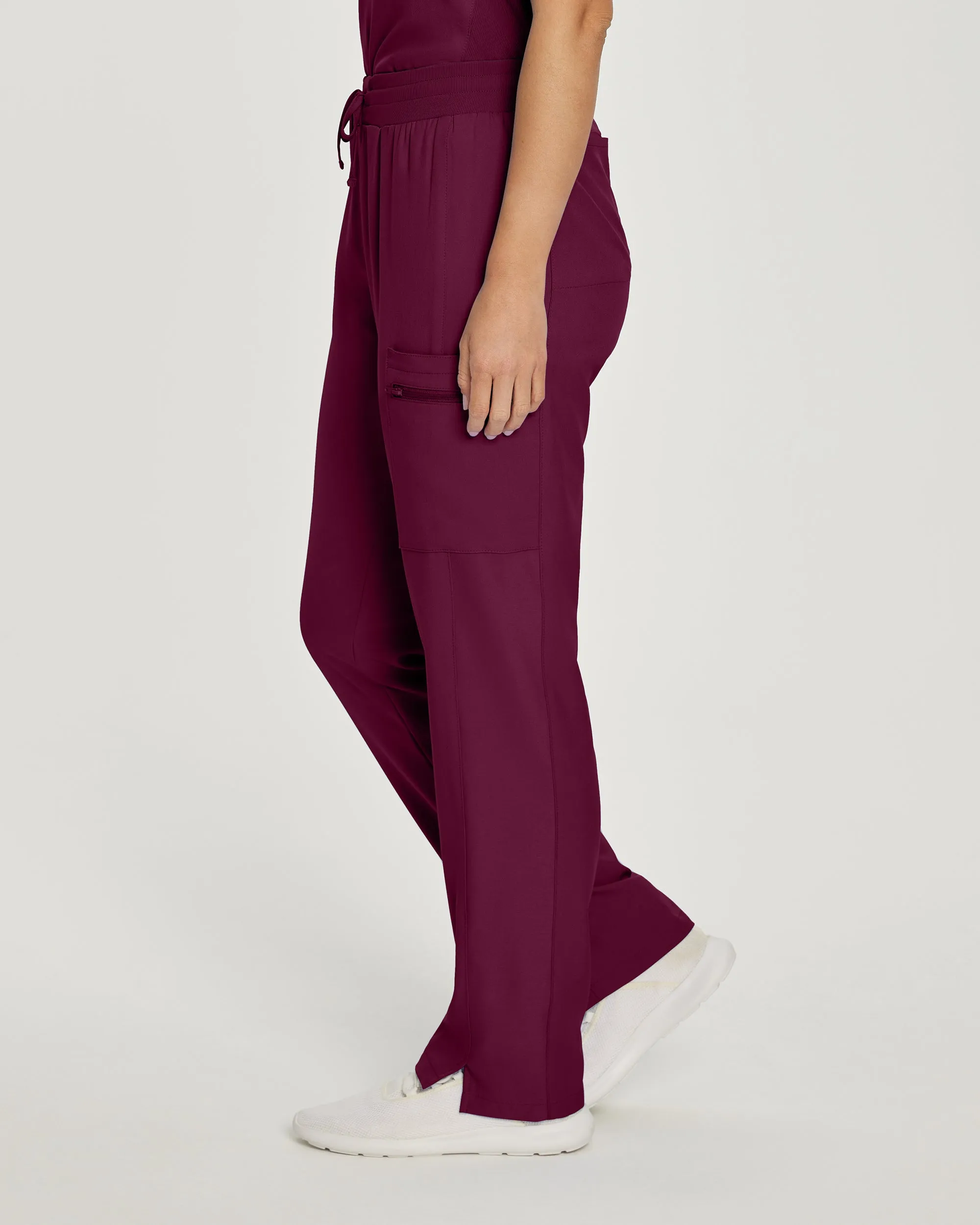 Forward LB400 Women's Cargo Scrub Pants Wine