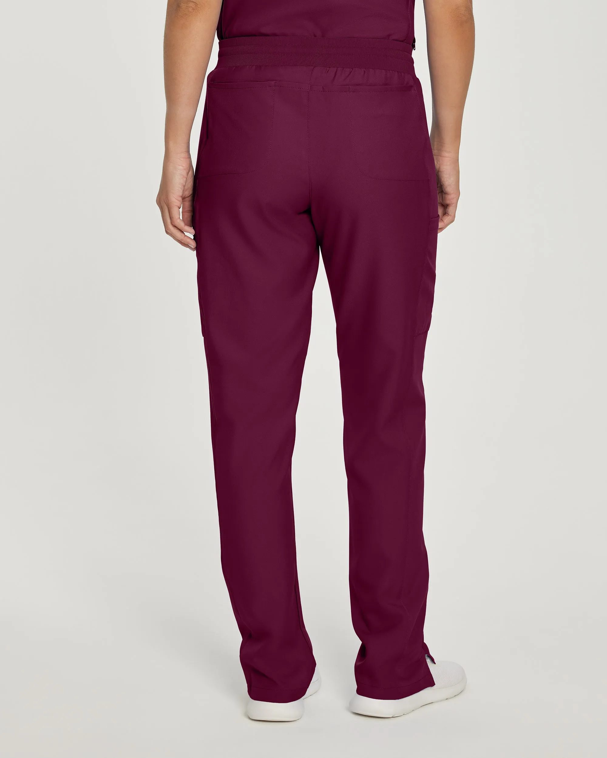 Forward LB400 Women's Cargo Scrub Pants Wine