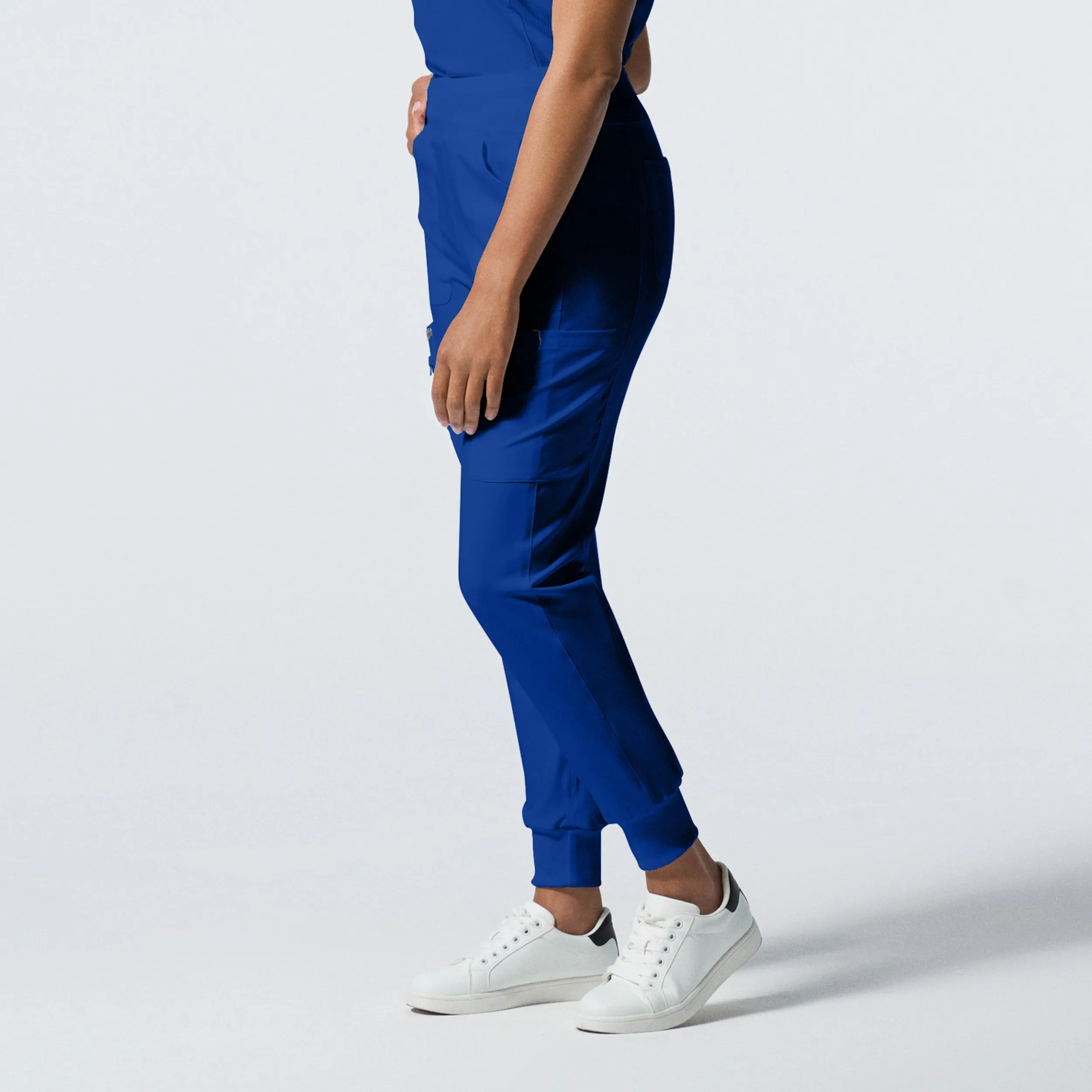 Forward LB401 Women's Jogger Scrub Pants Galaxy