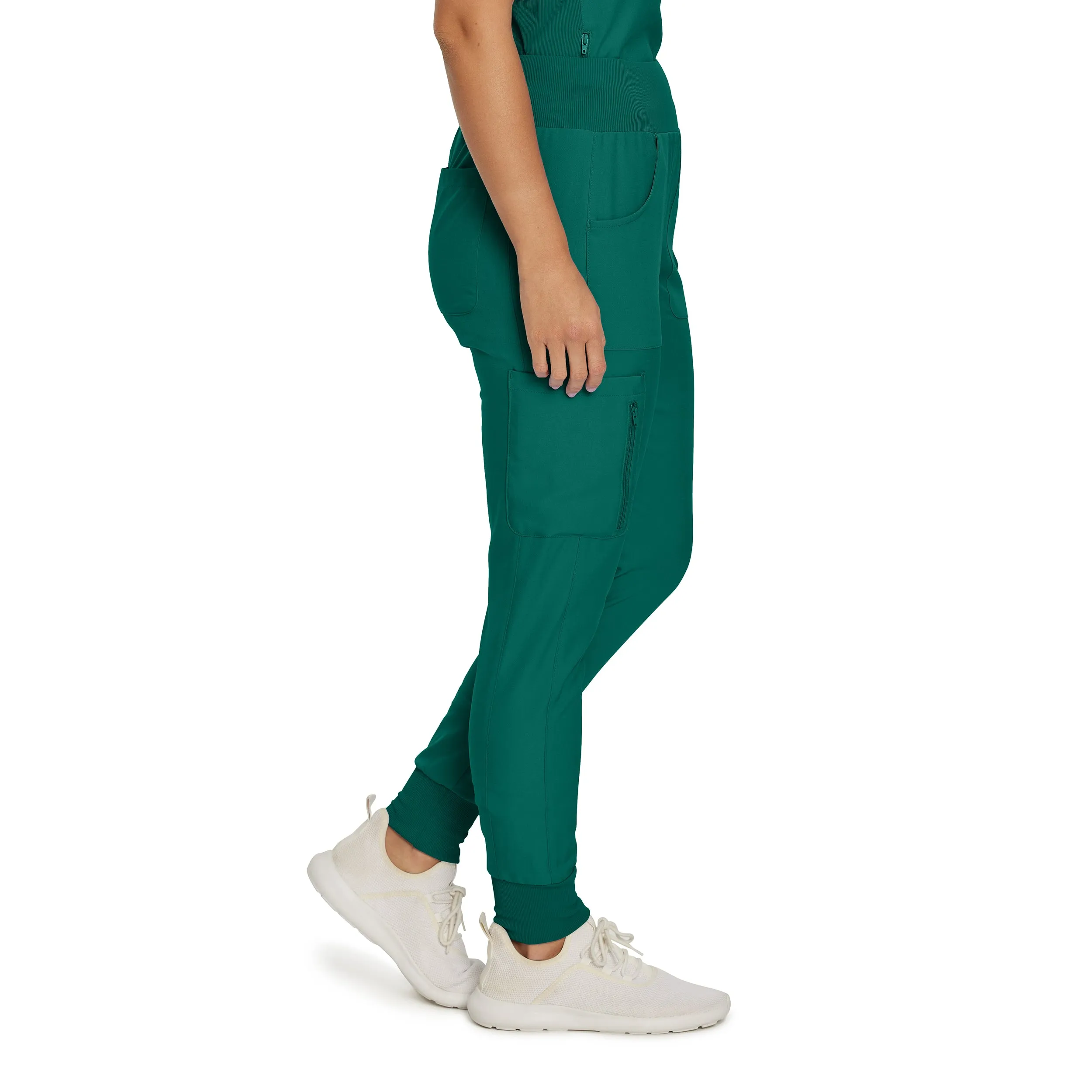 Forward LB401 Women's Jogger Scrub Pants Hunter