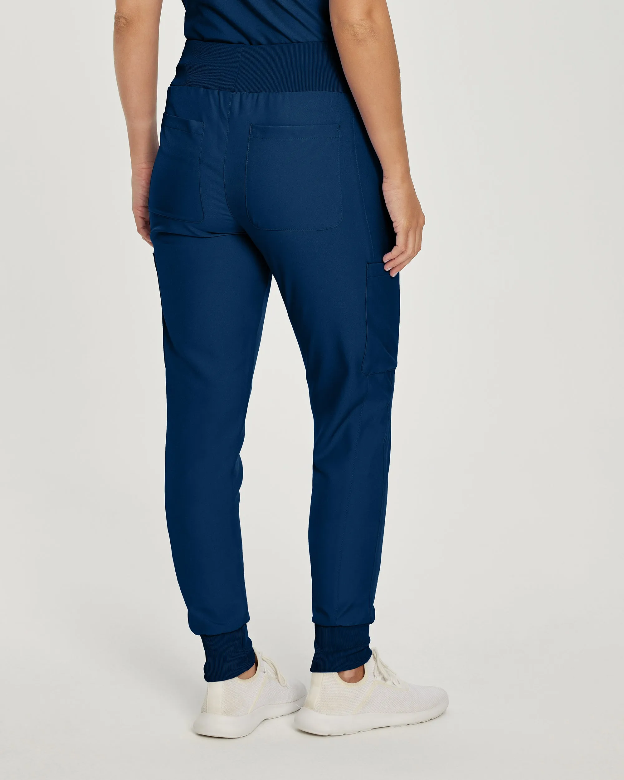 Forward LB401 Women's Jogger Scrub Pants Navy