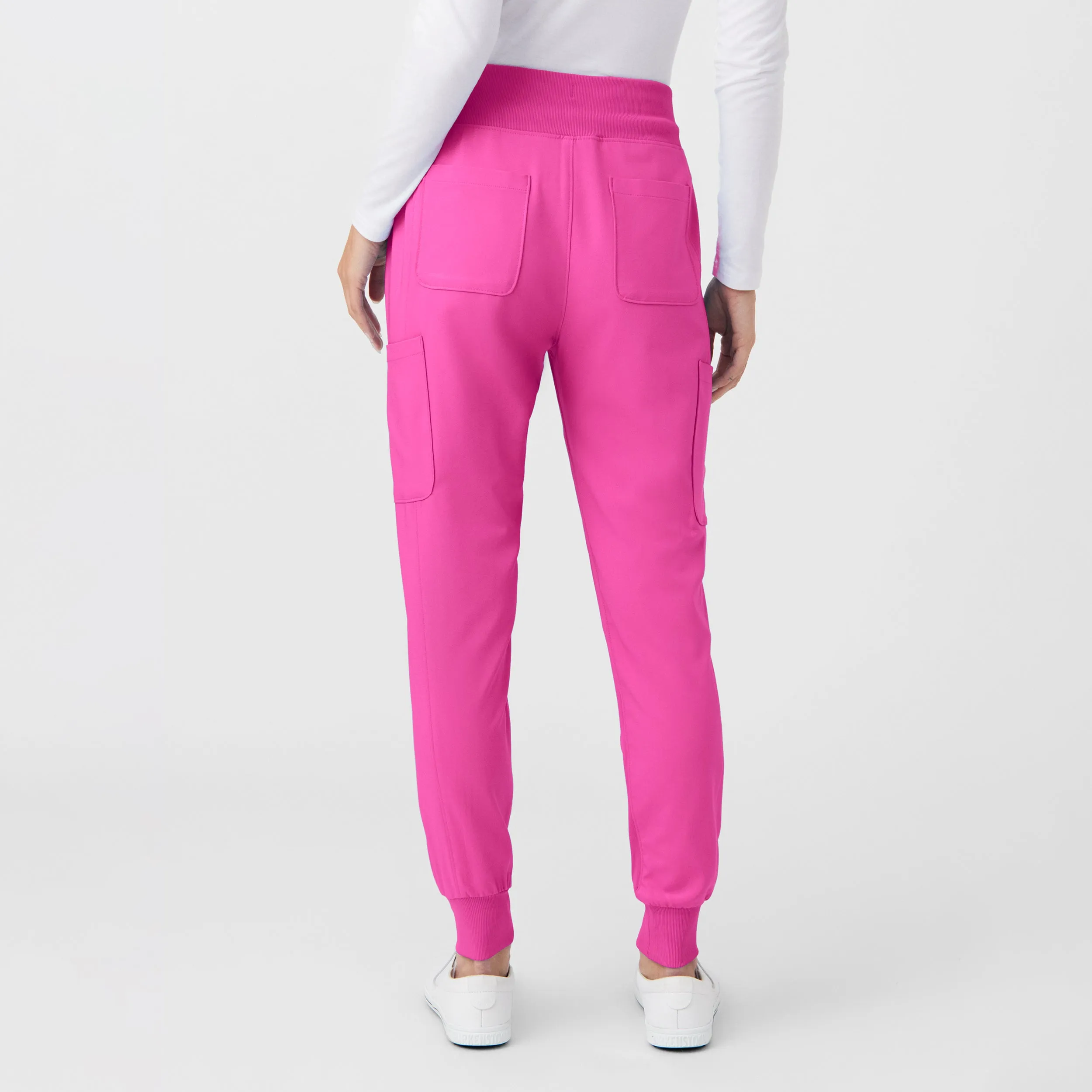 Forward LB401 Women's Jogger Scrub Pants Rose Violet