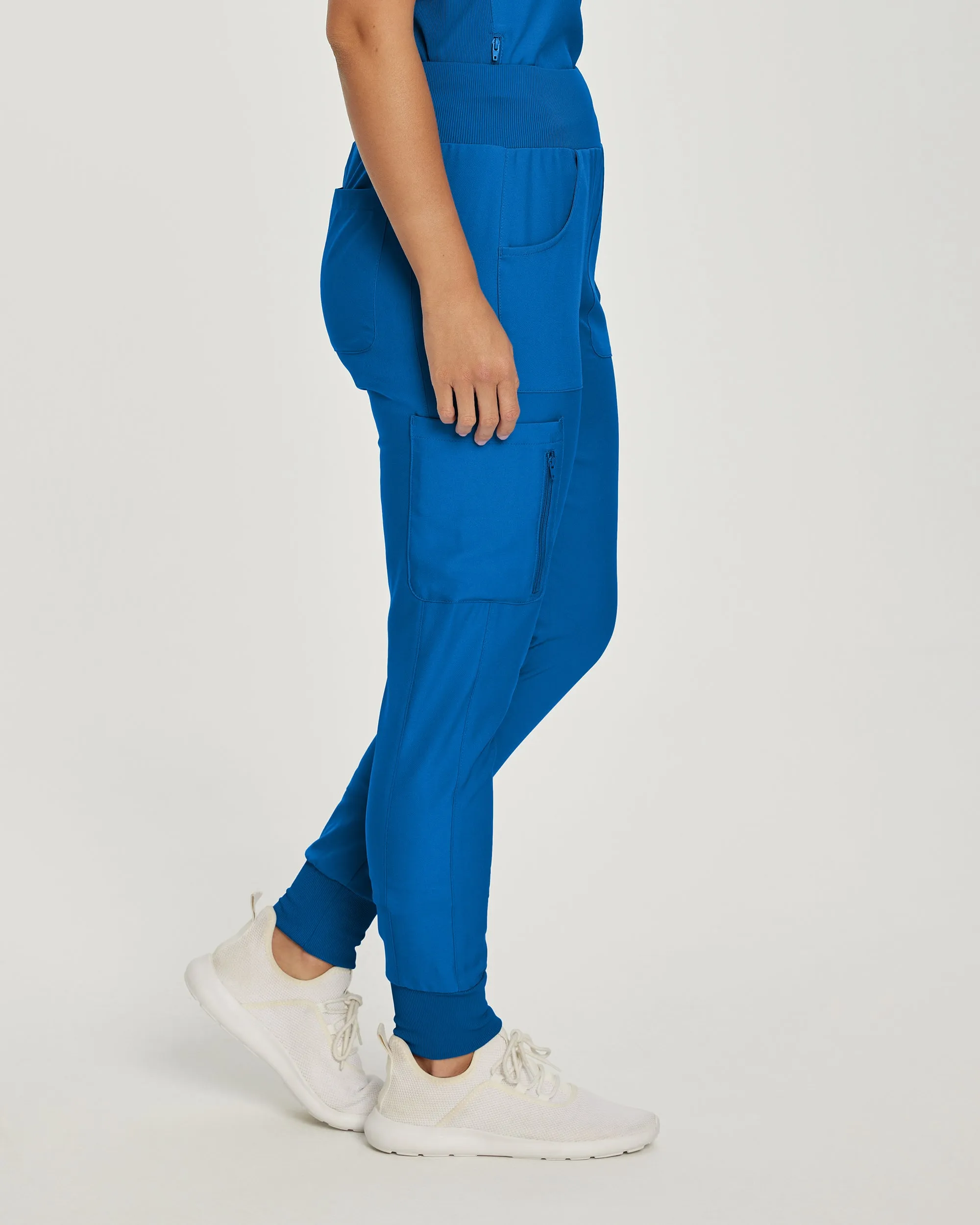 Forward LB401 Women's Jogger Scrub Pants Royal