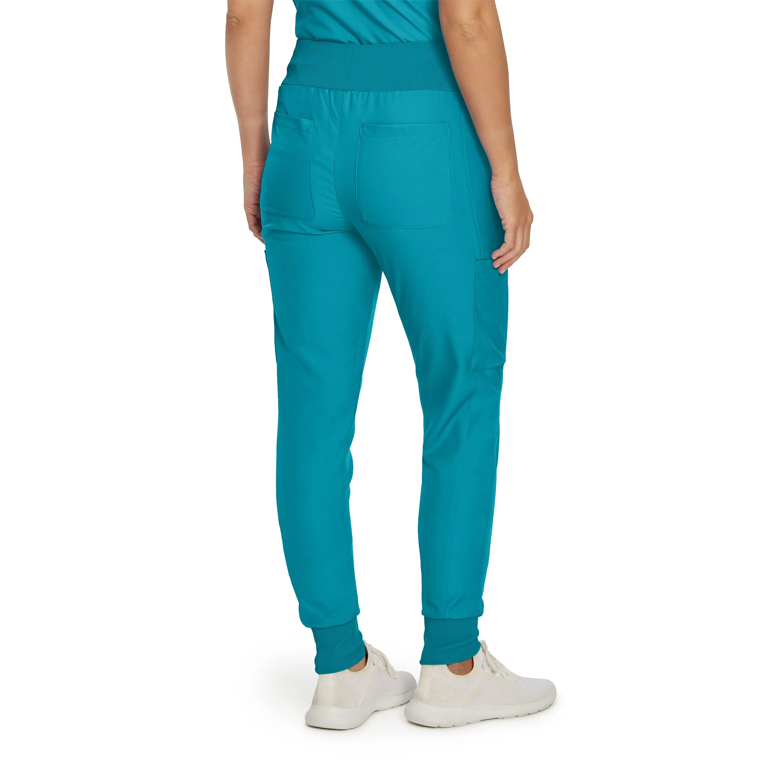 Forward LB401 Women's Jogger Scrub Pants Teal