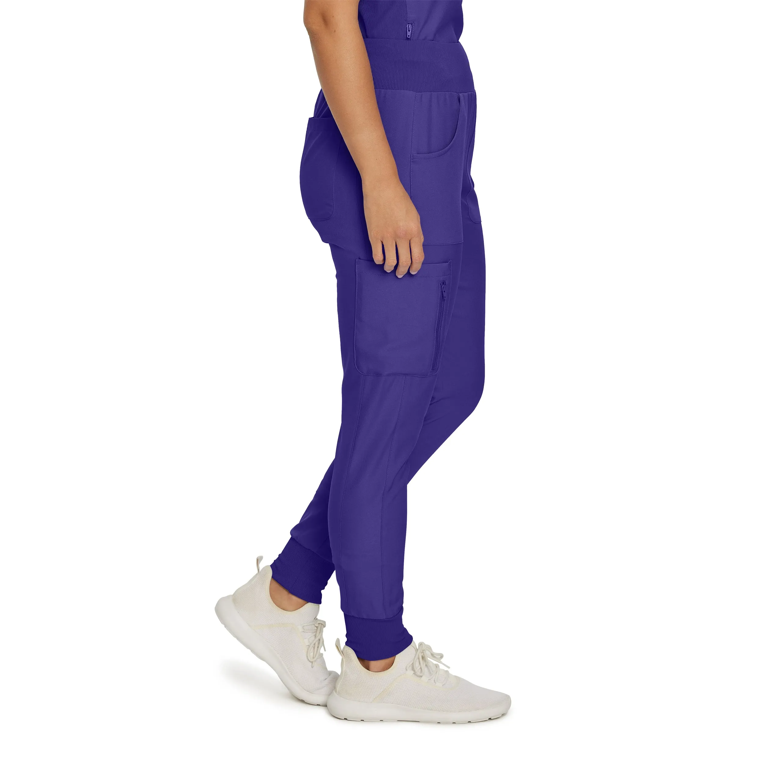 Forward LB401 Women's Jogger Scrub Pants Ultra Violet