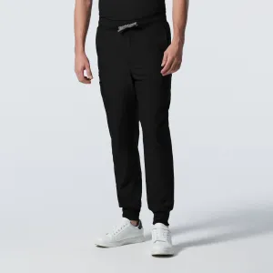 Forward LB409 Men's Jogger Scrub Pants Black