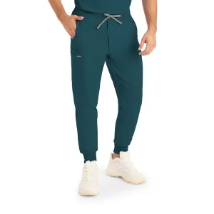 Forward LB409 Men's Jogger Scrub Pants Caribbean