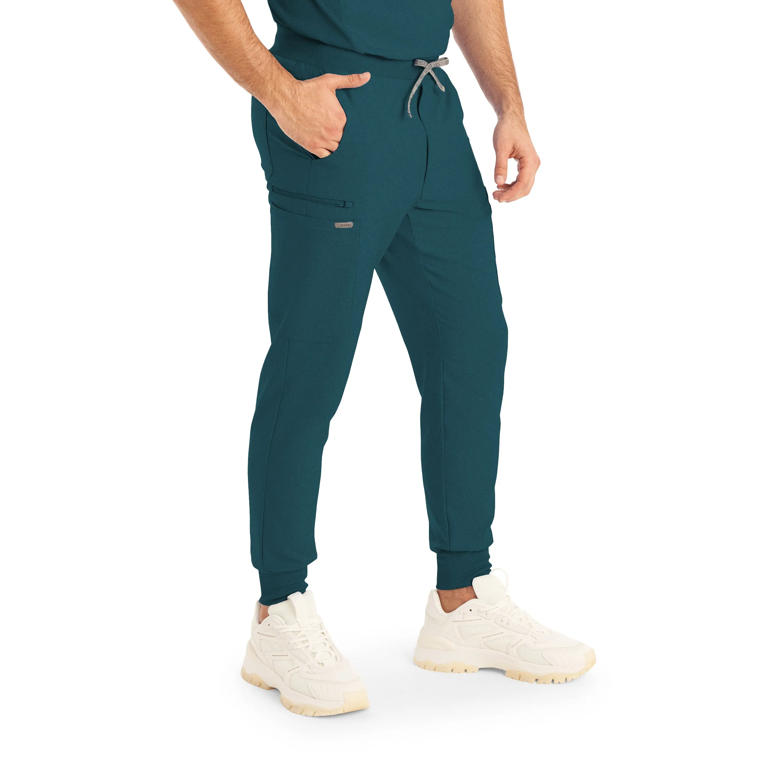 Forward LB409 Men's Jogger Scrub Pants Caribbean