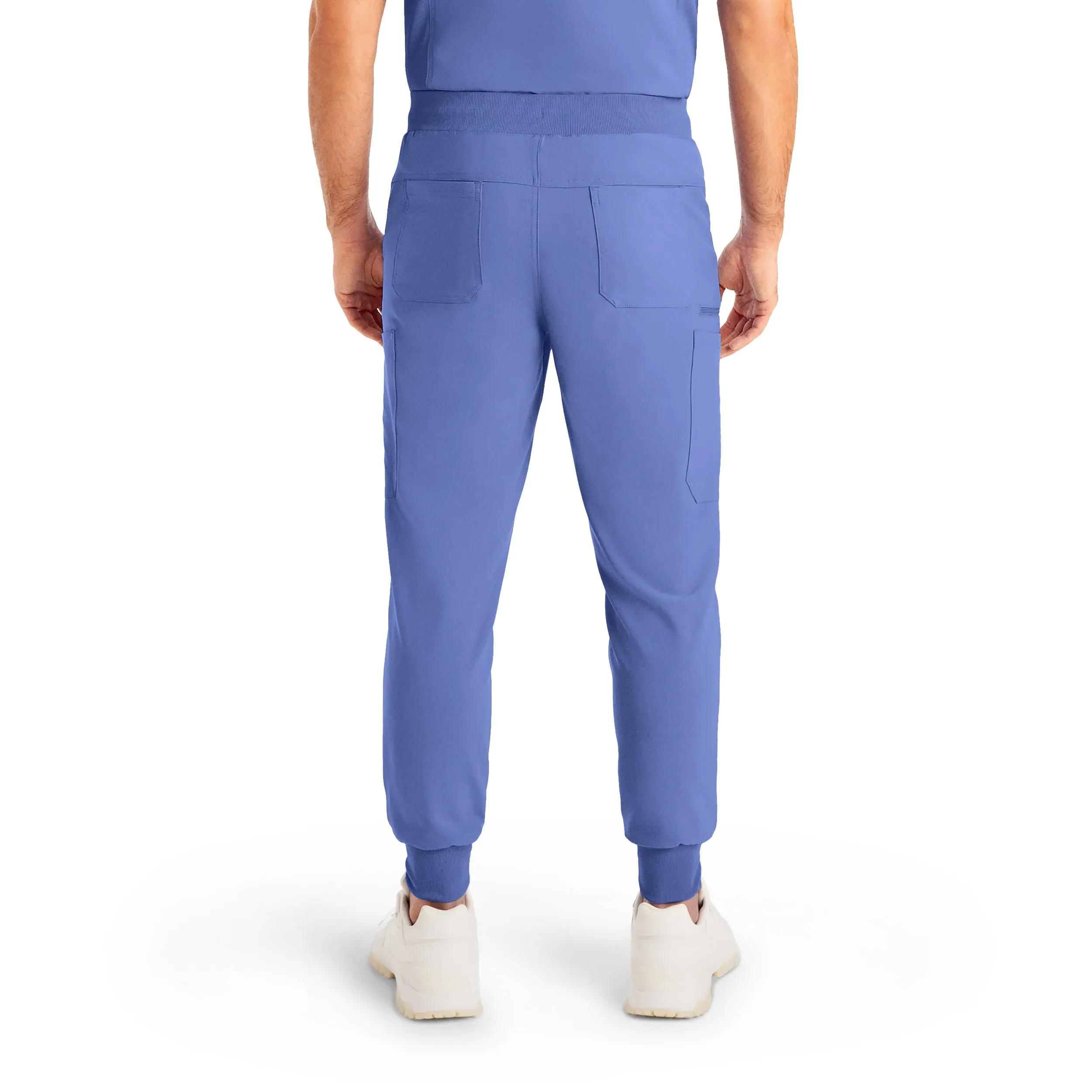 Forward LB409 Men's Jogger Scrub Pants Ceil Blue
