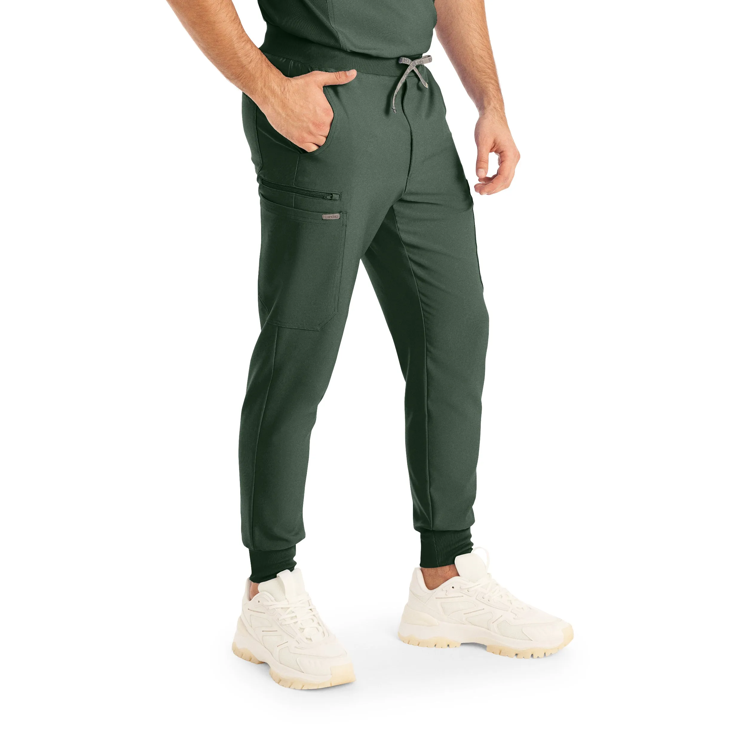 Forward LB409 Men's Jogger Scrub Pants Mountain View