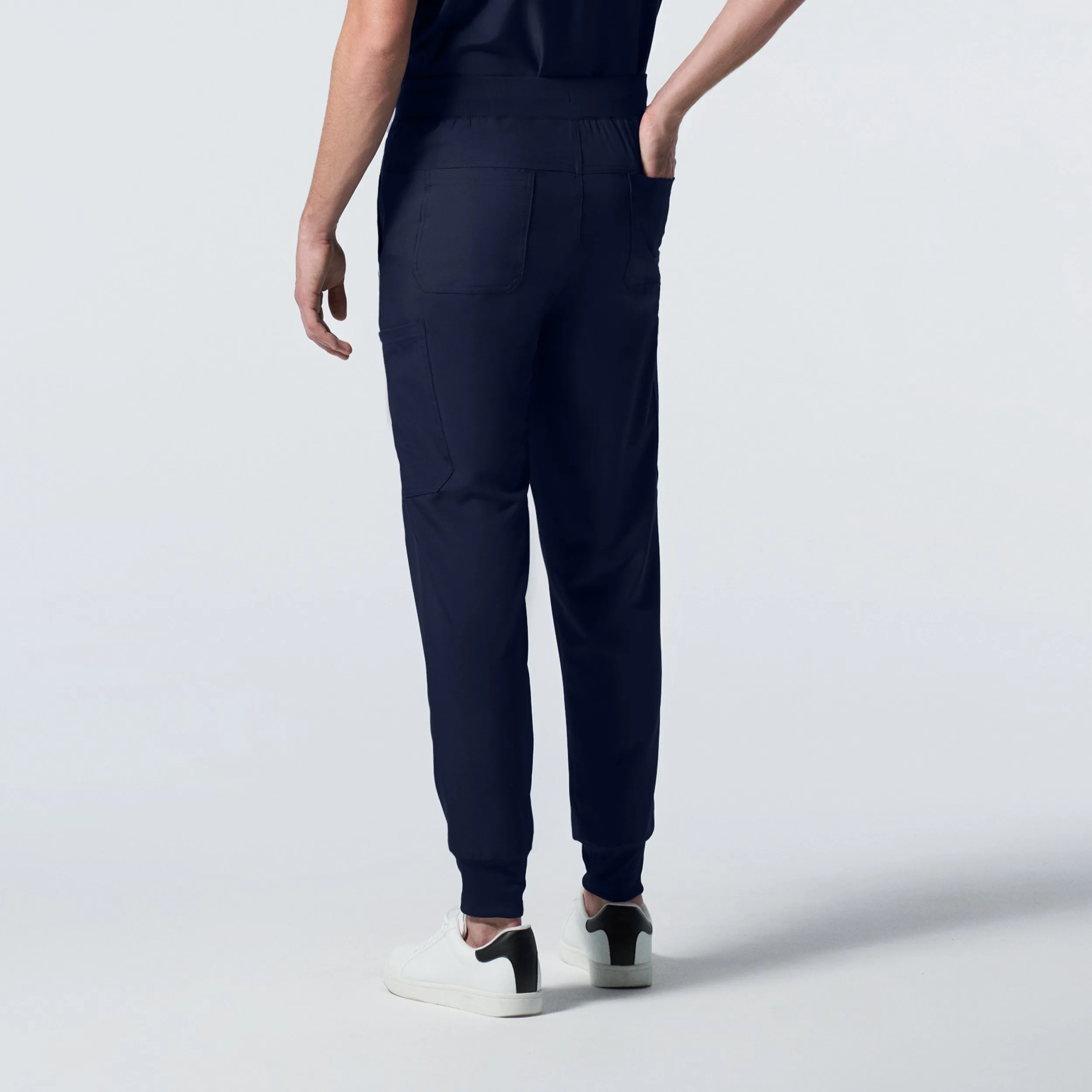 Forward LB409 Men's Jogger Scrub Pants Navy