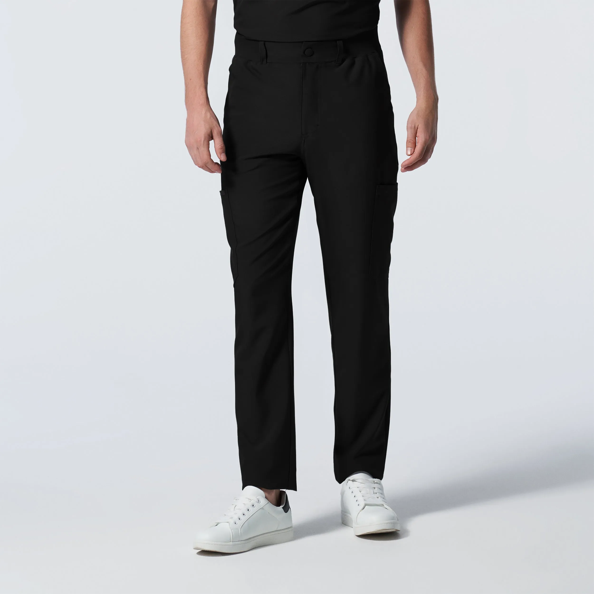 Forward LB410 Men's Cargo Scrub Pants Black