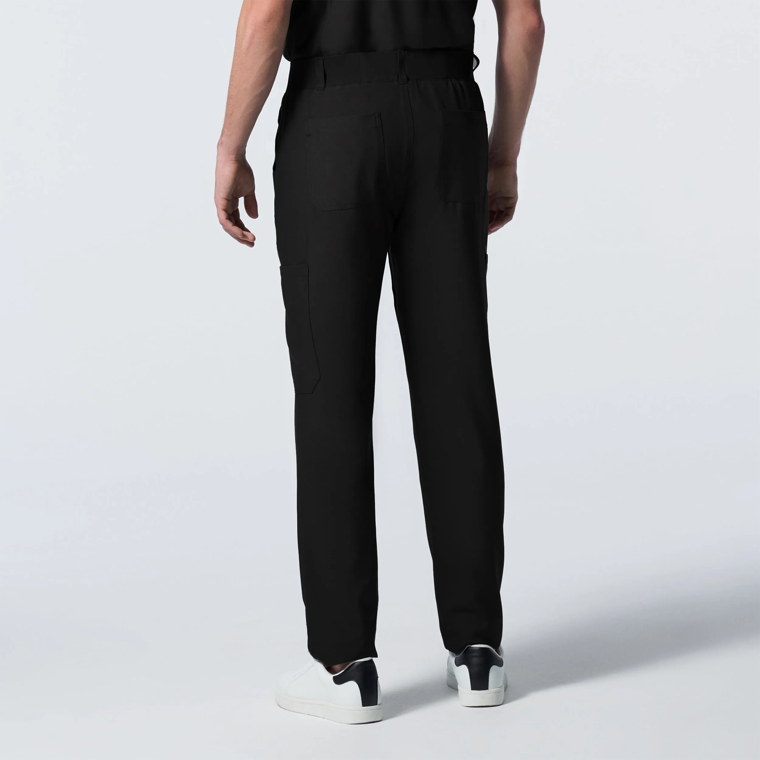 Forward LB410 Men's Cargo Scrub Pants Black