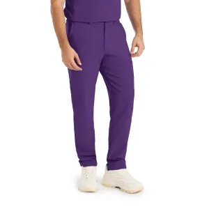 Forward LB410 Men's Cargo Scrub Pants Eggplant