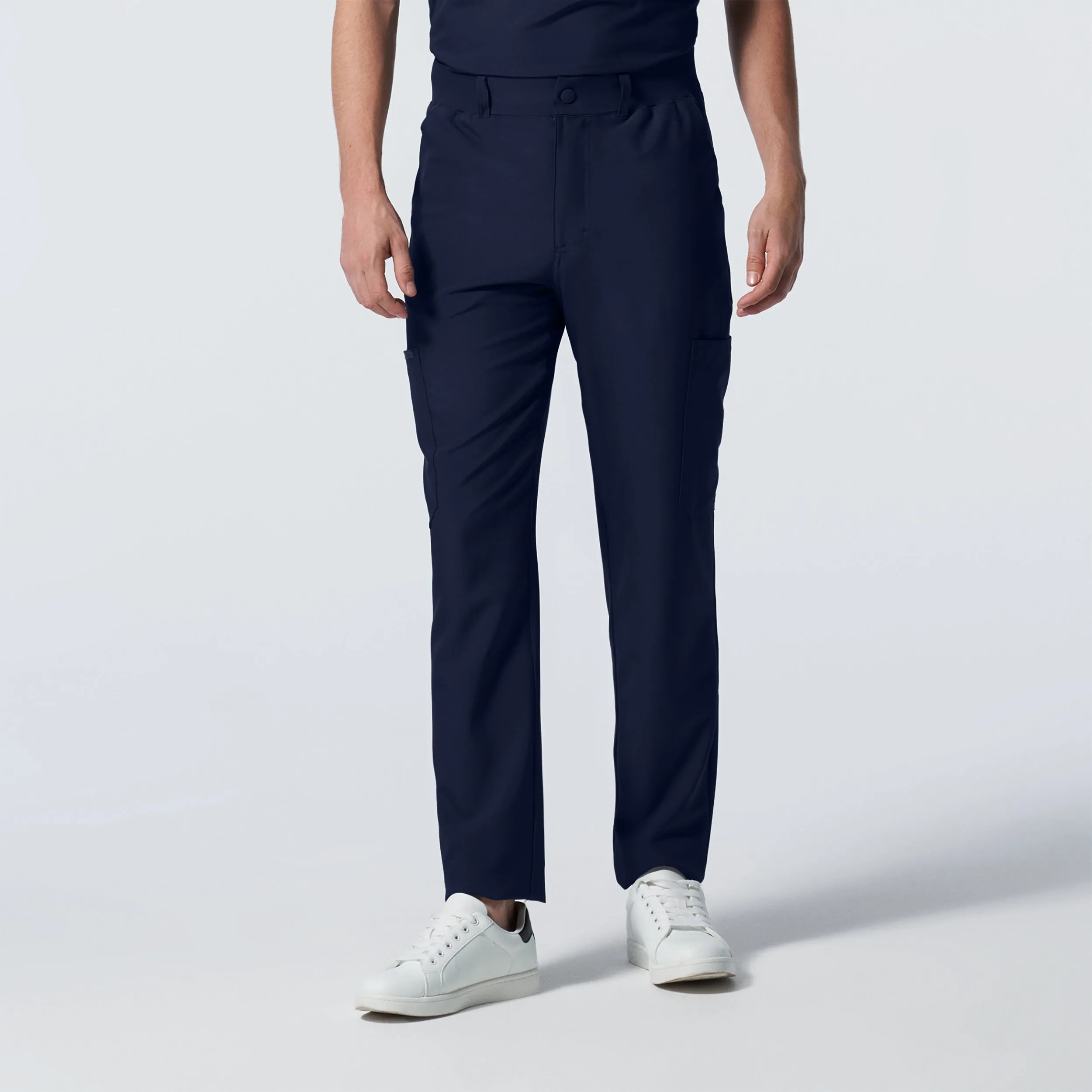 Forward LB410 Men's Cargo Scrub Pants Navy