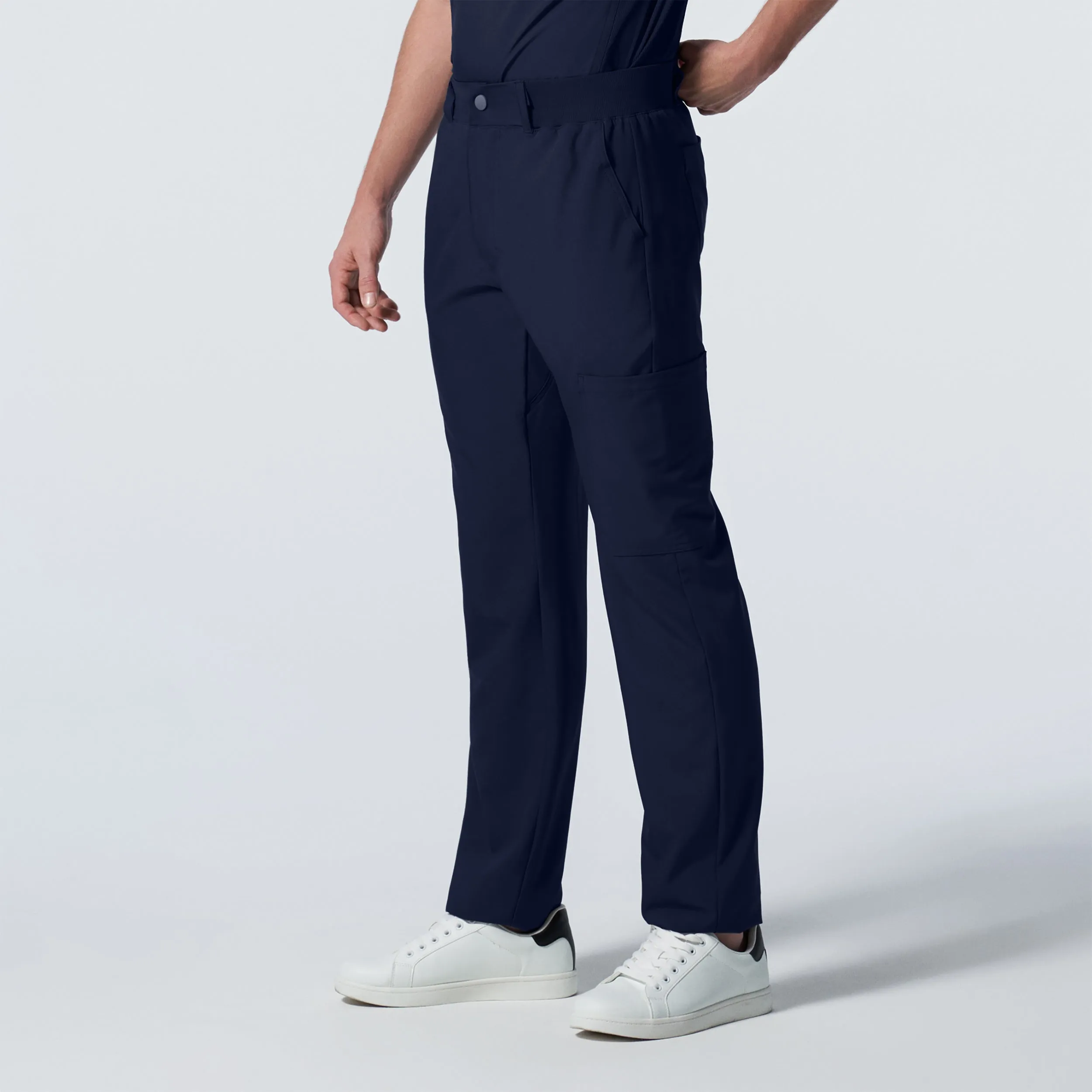 Forward LB410 Men's Cargo Scrub Pants Navy