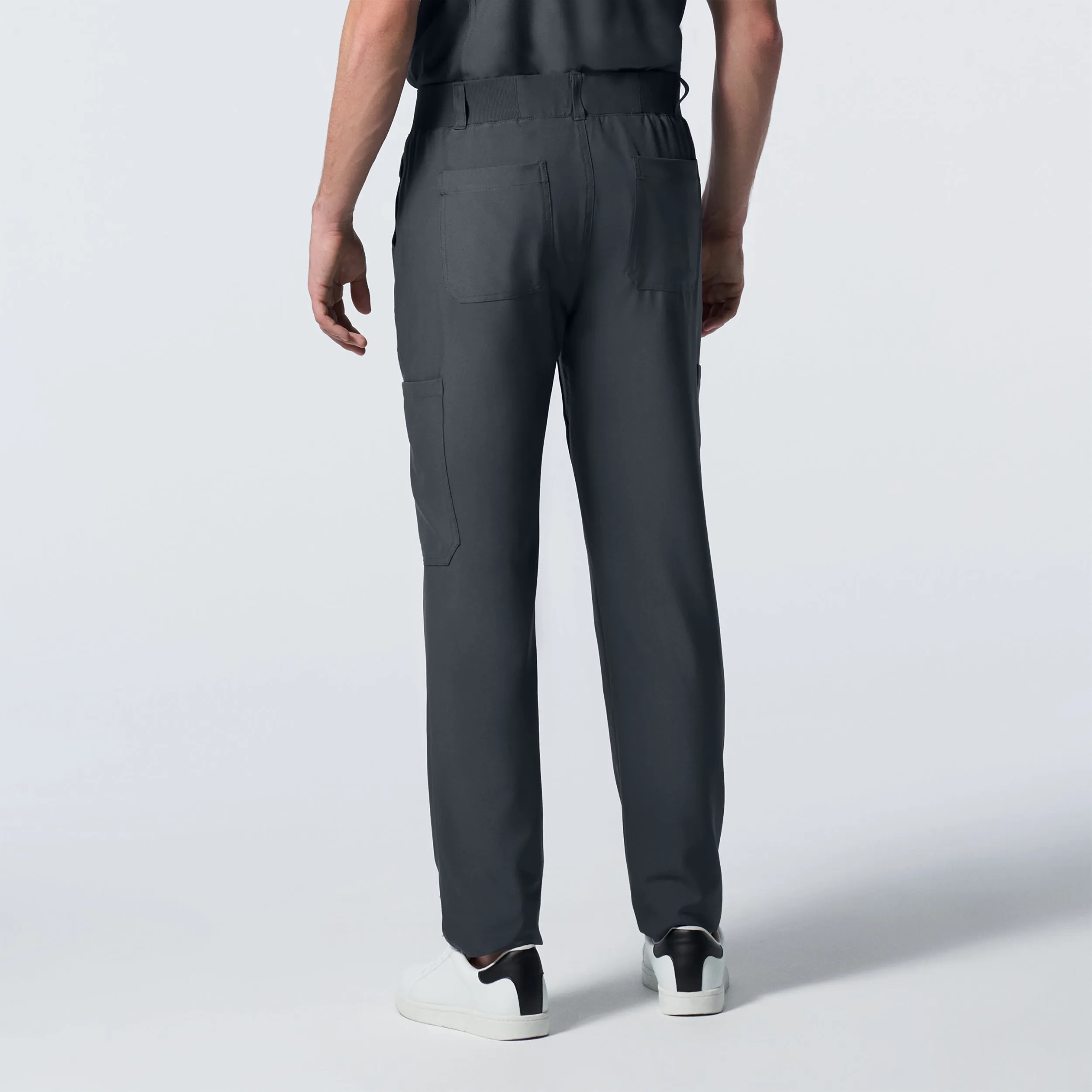Forward LB410 Men's Cargo Scrub Pants Pewter