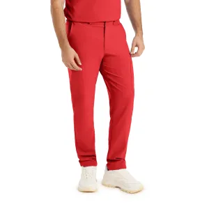 Forward LB410 Men's Cargo Scrub Pants Red