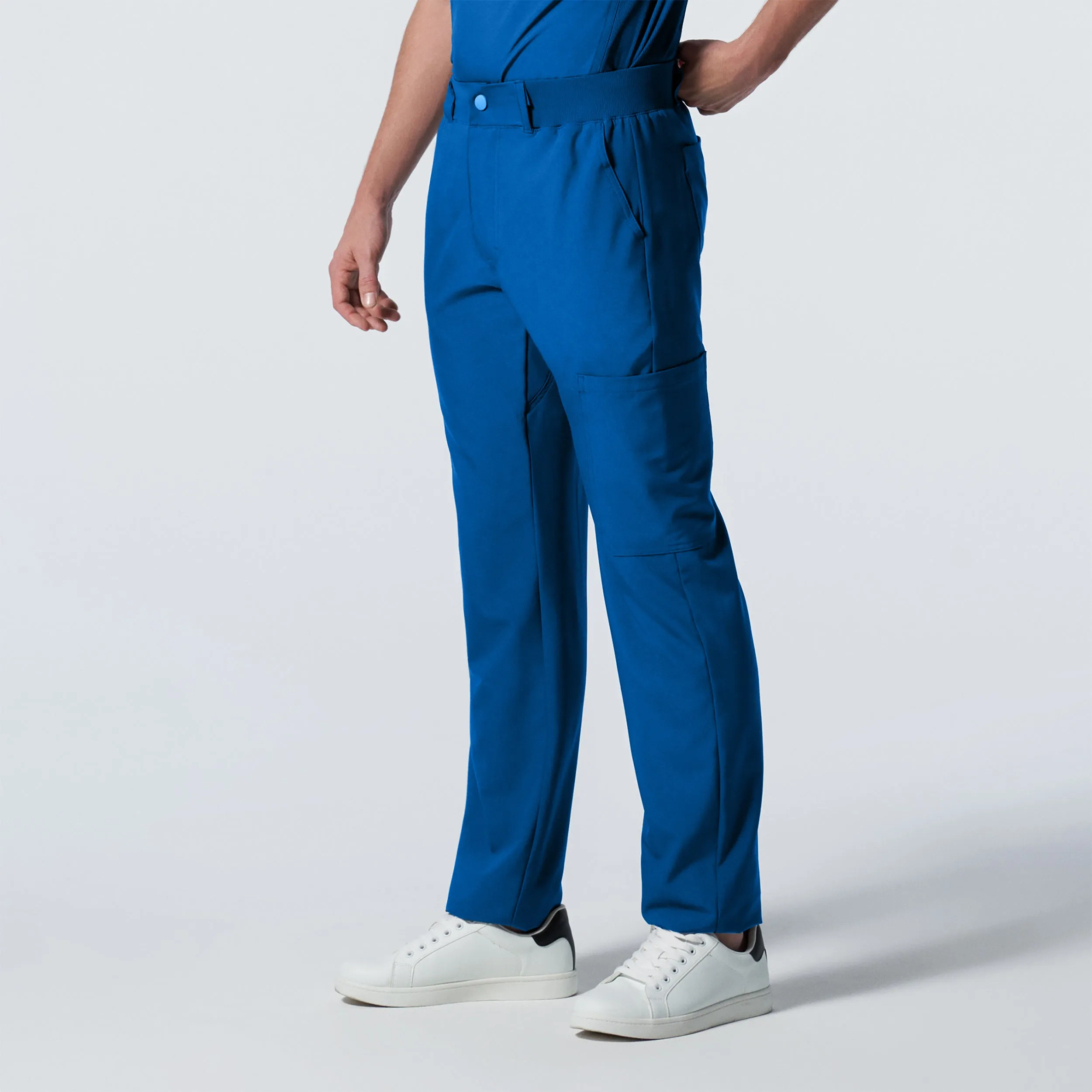 Forward LB410 Men's Cargo Scrub Pants Royal