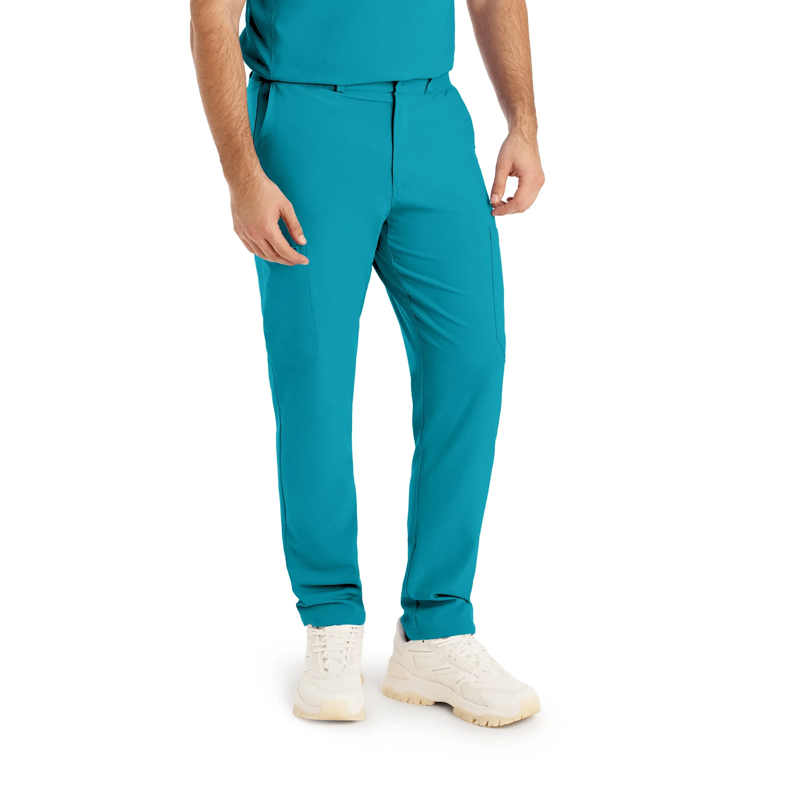 Forward LB410 Men's Cargo Scrub Pants Teal
