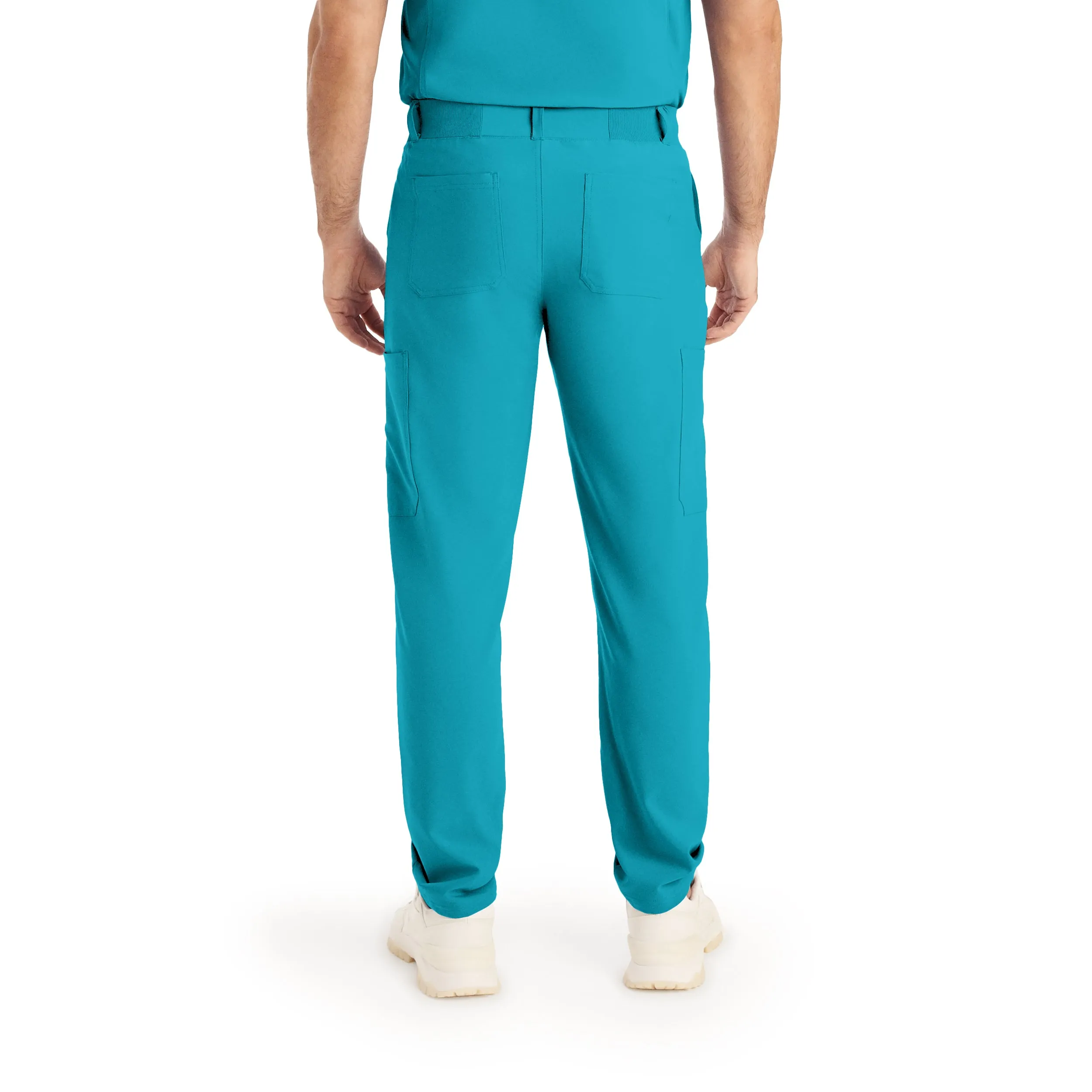 Forward LB410 Men's Cargo Scrub Pants Teal