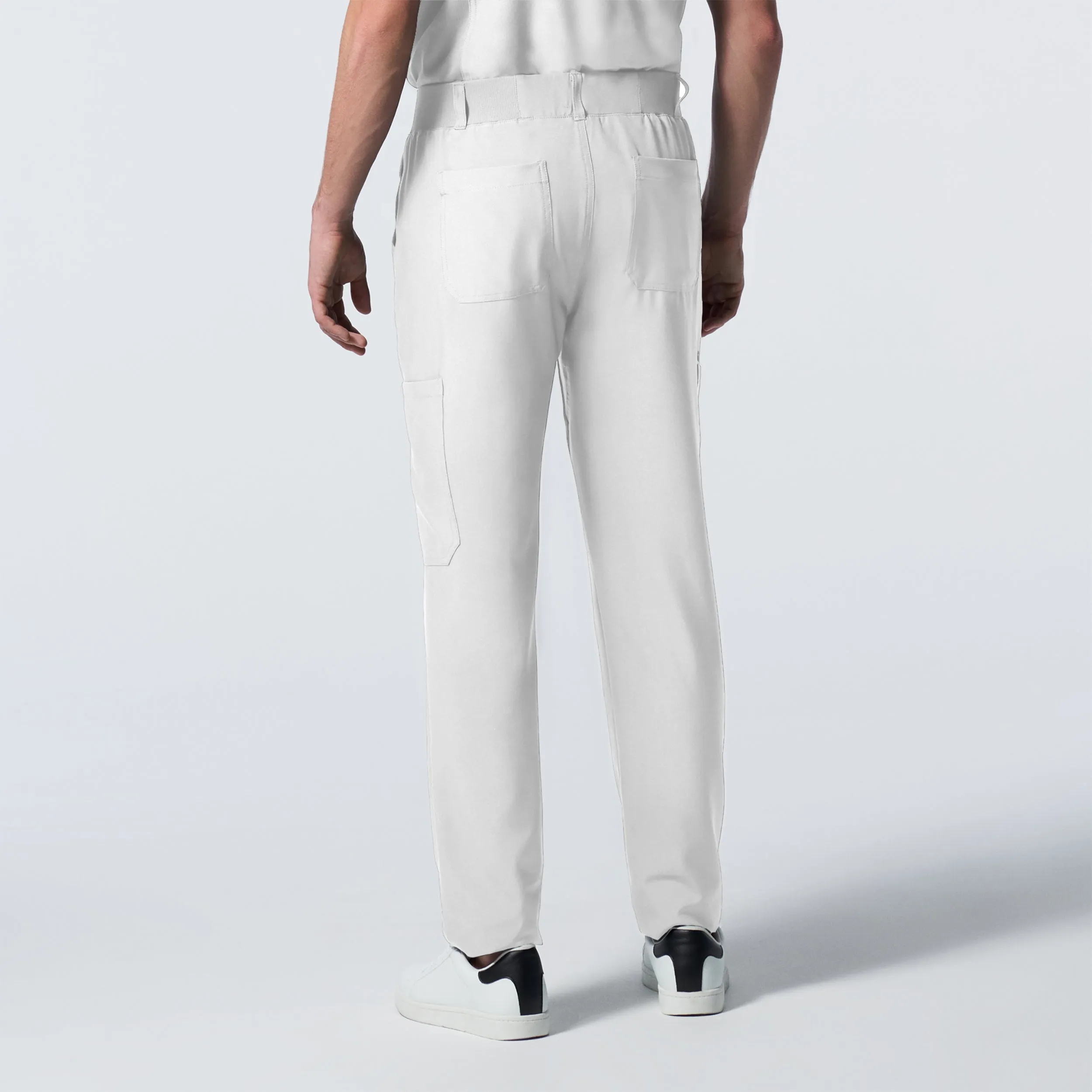 Forward LB410 Men's Cargo Scrub Pants White