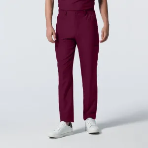 Forward LB410 Men's Cargo Scrub Pants Wine