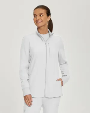 Forward LJ700 Women's 3 Pocket Scrub Jacket White