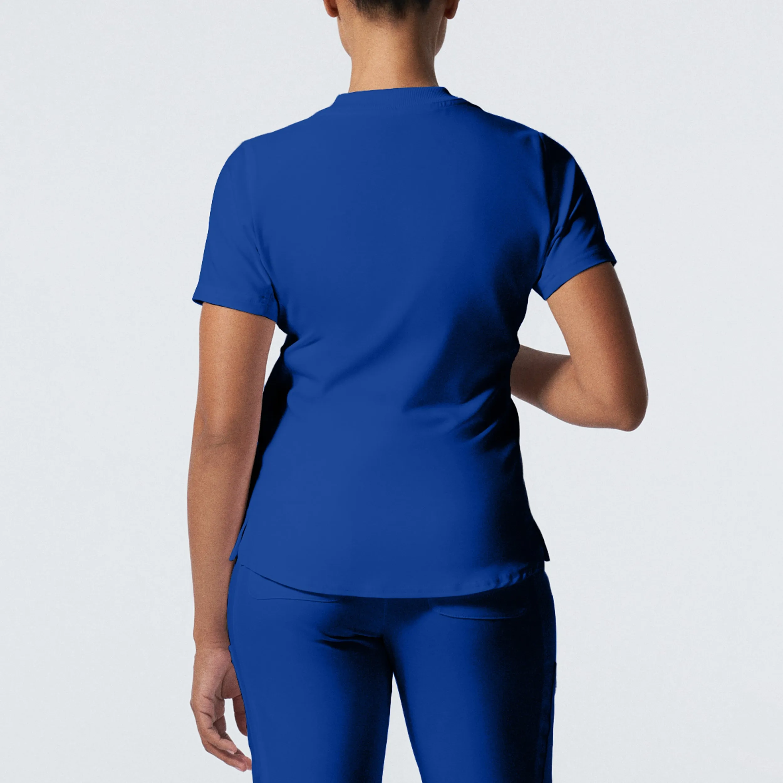 Forward LT100 Women's 3 Pocket V Neck Scrub Top Galaxy