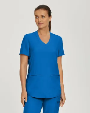 Forward LT100 Women's 3 Pocket V Neck Scrub Top Royal