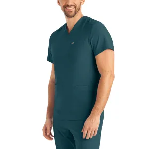 Forward LT110 Men's 4 Pocket V Neck Scrub Top Caribbean