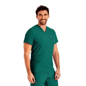 Forward LT110 Men's 4 Pocket V Neck Scrub Top Hunter