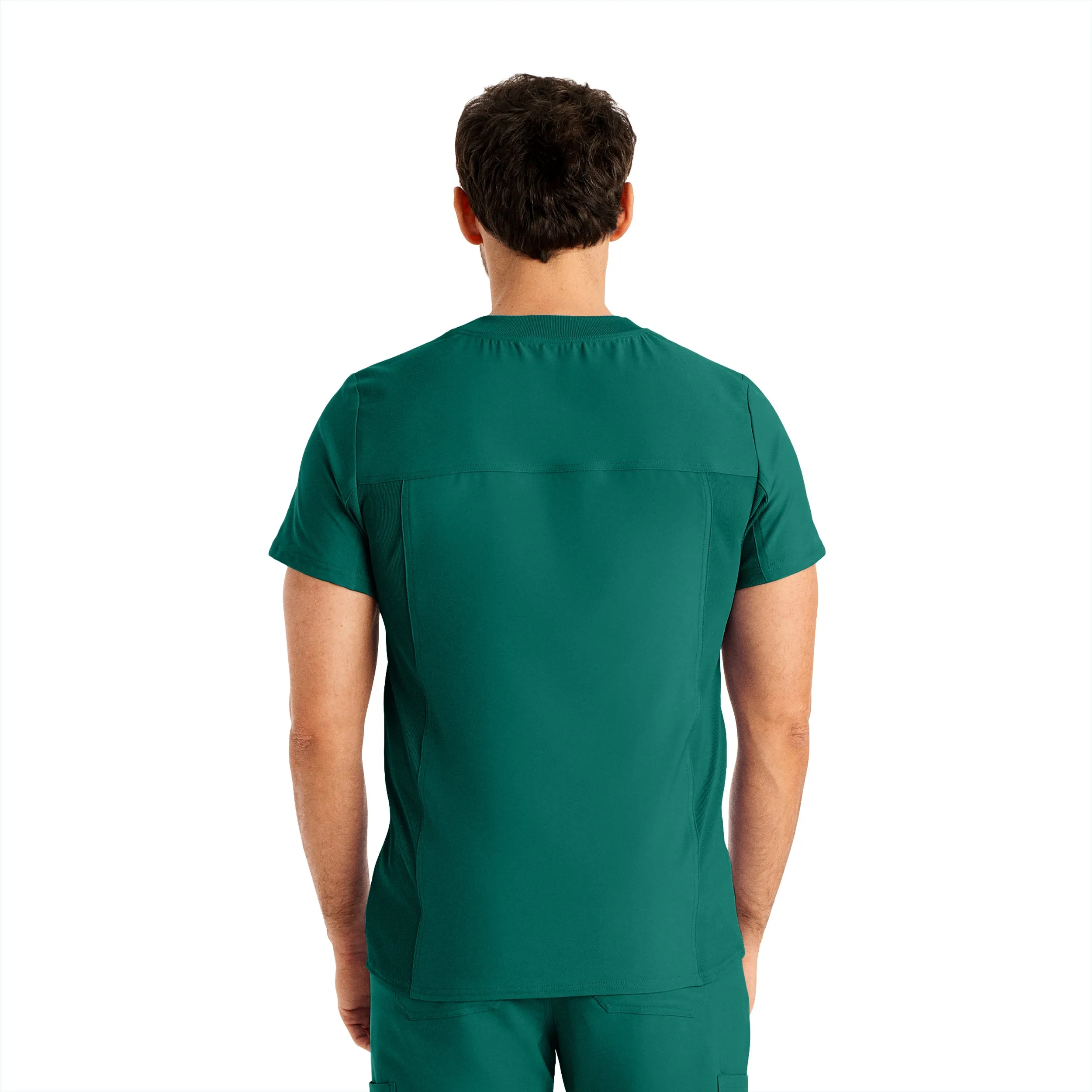 Forward LT110 Men's 4 Pocket V Neck Scrub Top Hunter