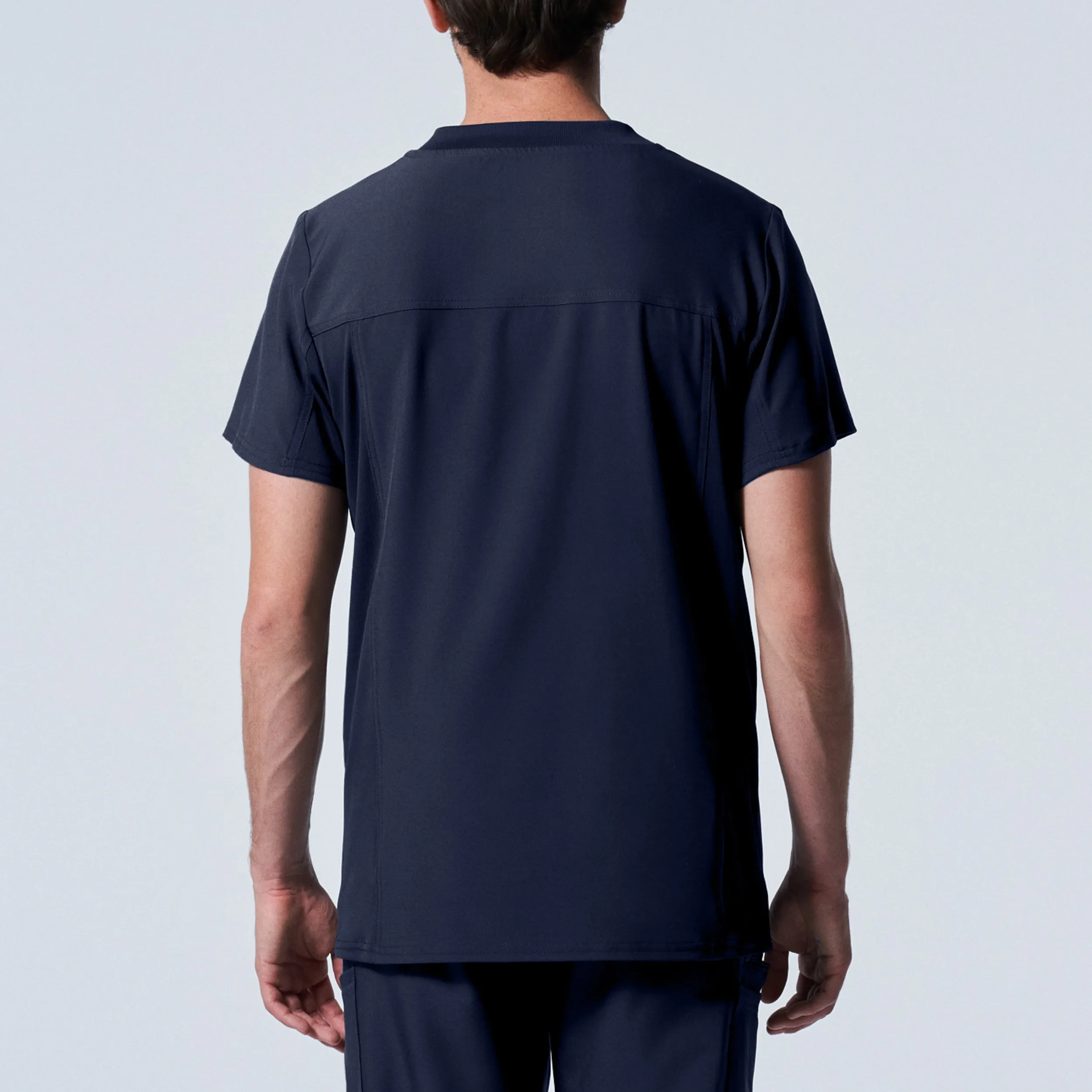Forward LT110 Men's 4 Pocket V Neck Scrub Top Navy