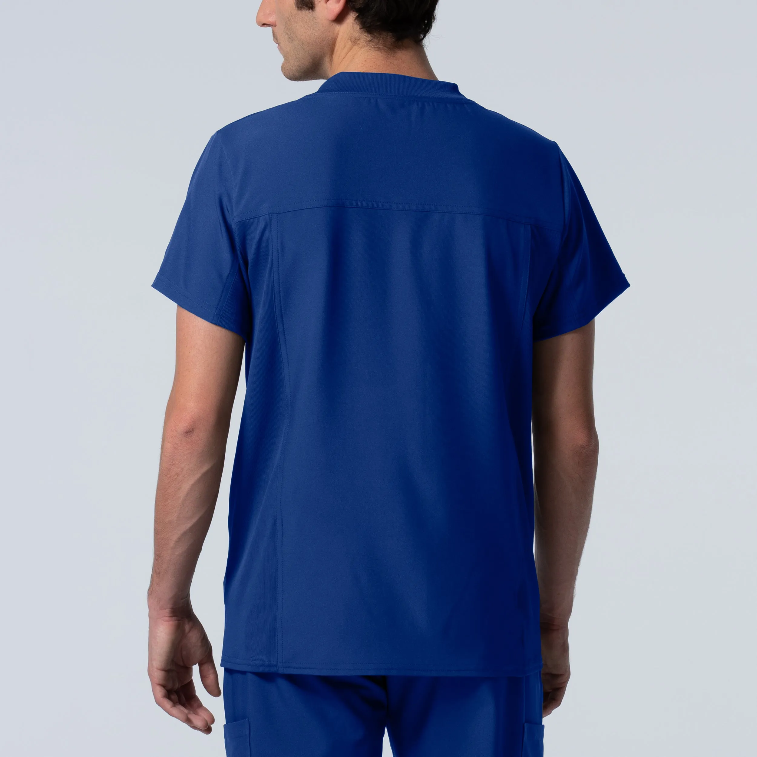 Forward LT111 Men's 2 Pocket V Neck Scrub Top Galaxy